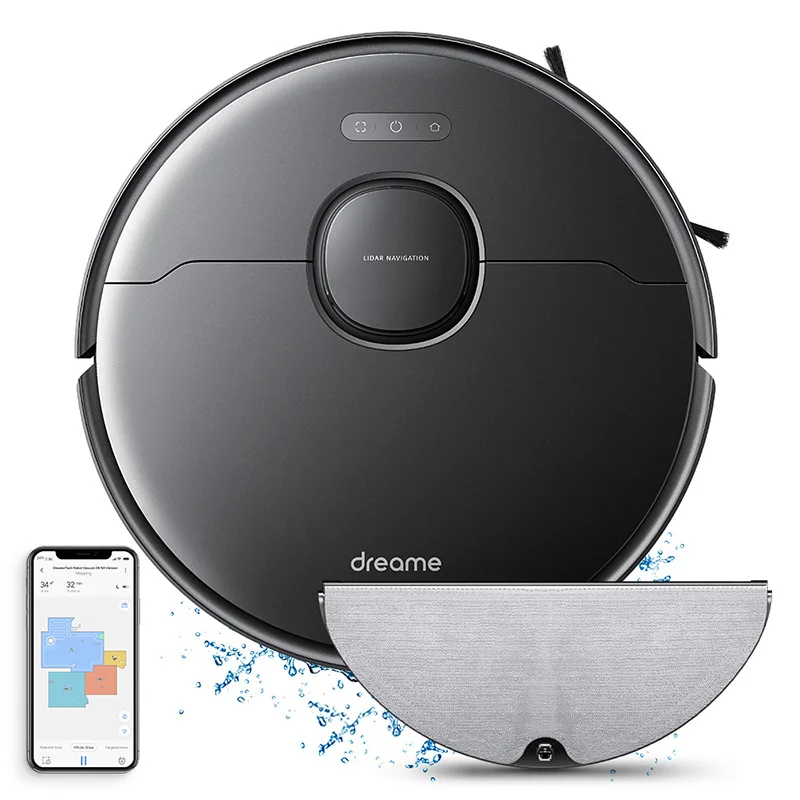 

In Stock Dreame Bot L10 Pro Robot Vacuum Cleaner Superb LiDAR Navigation, 4000Pa Suction ,150mins Auto Charge
