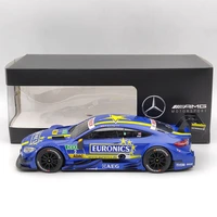 autocult 118 for mcedes bnz amg c63 dtm gary paffett 2 blue diecast models limited collection auto gift