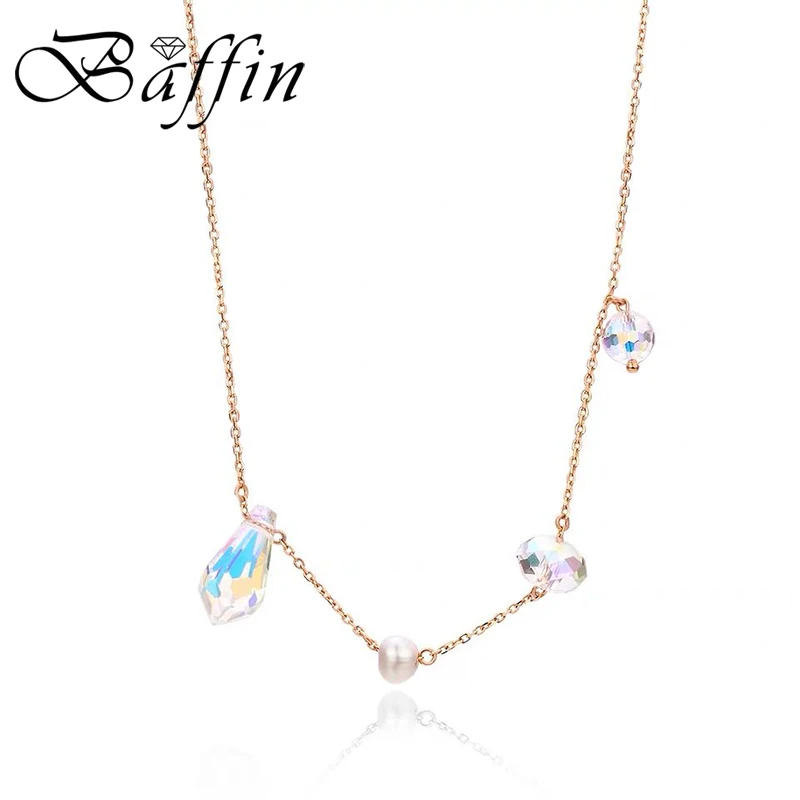 Новое ожерелье с кулоном красочные бусы жемчуг кисточки чокер кристаллами