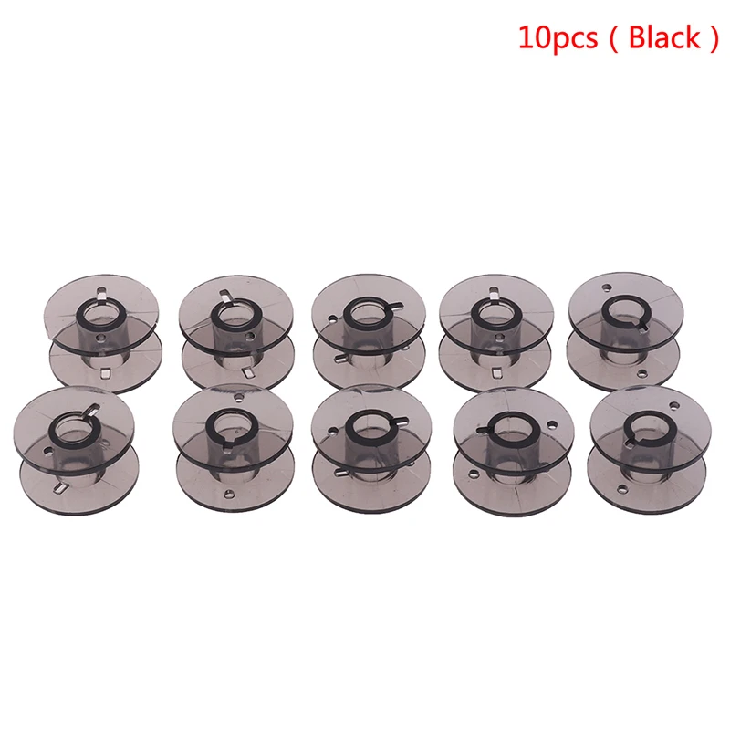 10Pcs Bobbins Spool Sewing Bobbins Spool Plastic Empty Bobbins For Home Sewing Accessories