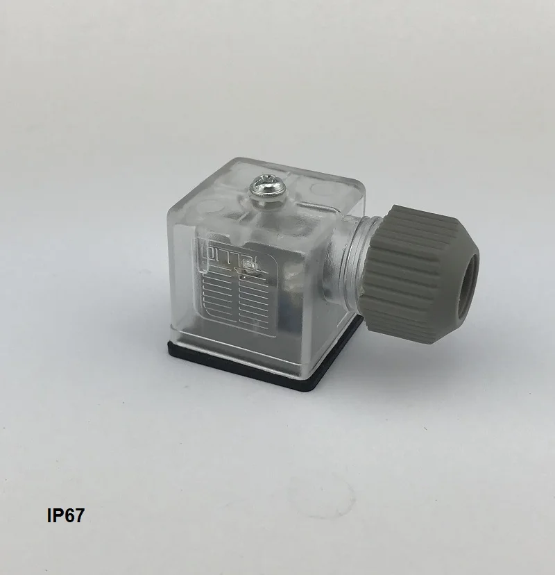 Розетка электрическая AC DC DIN соединитель 43650 стандарт со светодиодный ным