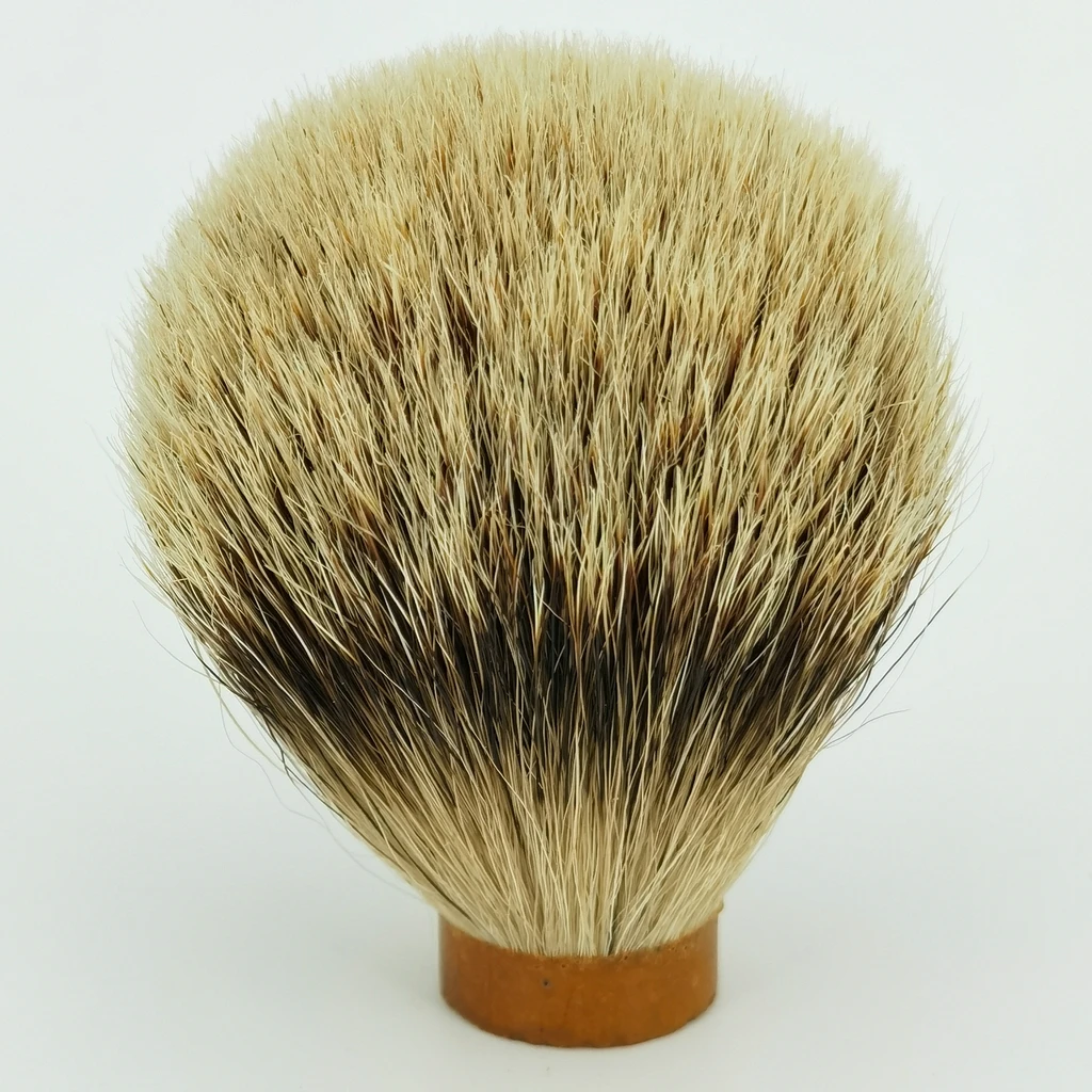

Best Silvertip Badger Hair Shaving Brush Knot Supper Badger Hair Brush Knot (20mm x 65mm) For Men