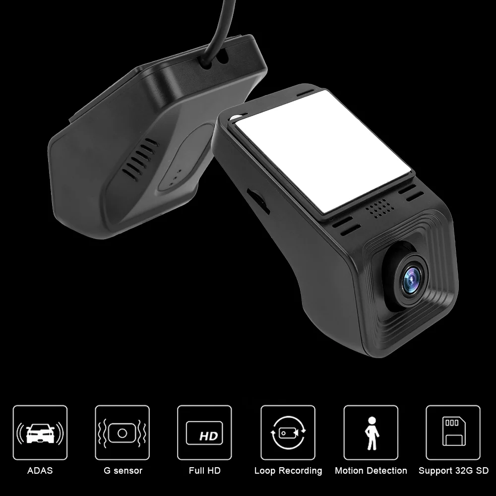 

720P HD объектив 24 часа парковочный видеорегистратор камера ночного видения навигация автомобильный видеорегистратор Android DVR ADAS AR видеорегистратор