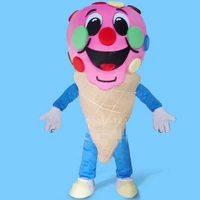 new ice cream shop cone mascot party costume restaurant sale cosplay party game dress apparel cartoon character birthday clothes