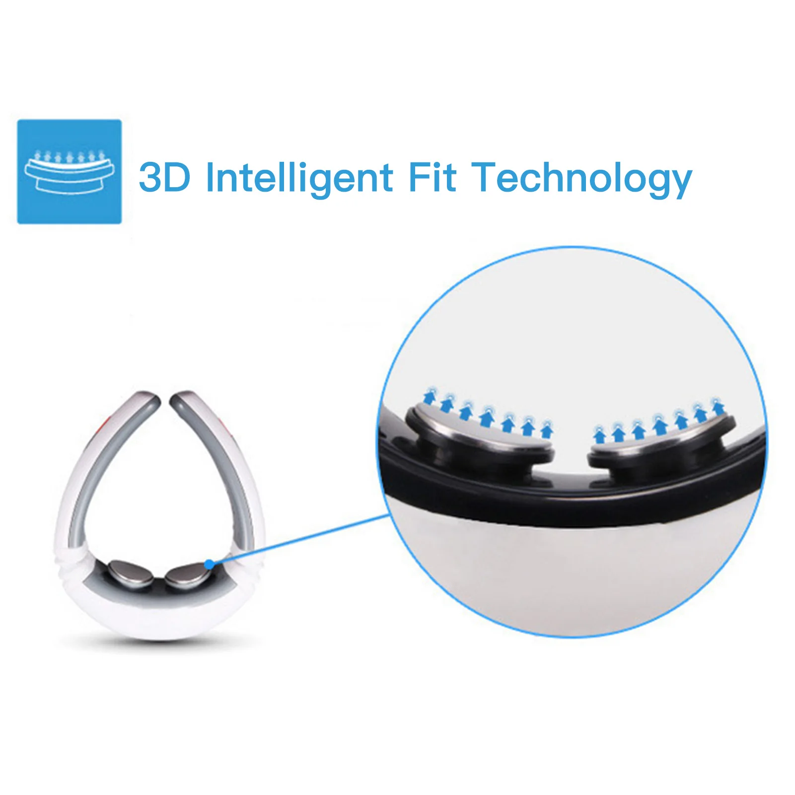 Шейный массажер Интеллектуальный электромагнитный массажный прибор для шеи