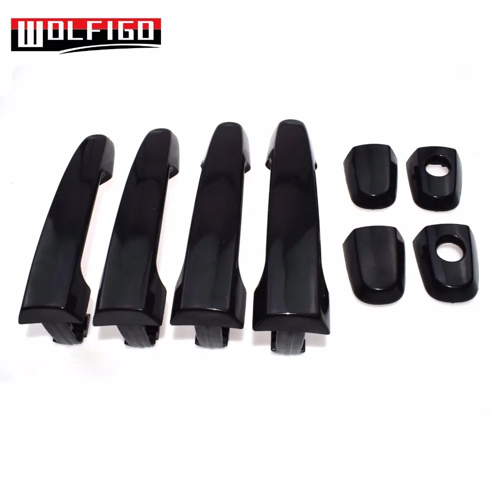 WOLFIGO для TOYOTA Corolla Matrix 03 08 Scion наружная дверная ручка Передняя Левая Правая гладкая