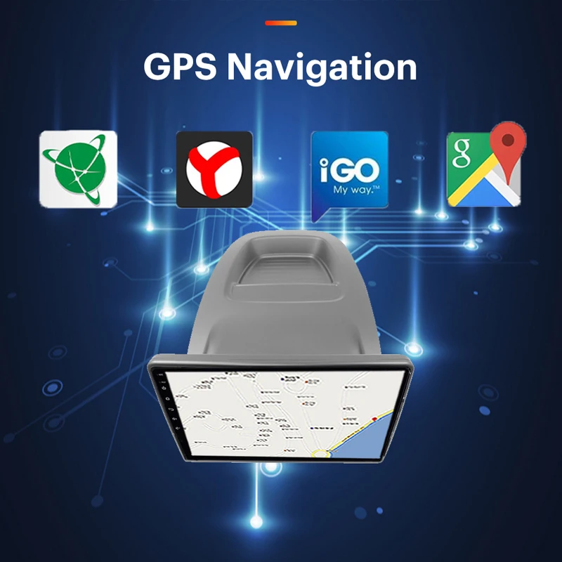 Автомобильный Аудио мультимедийный видеоплеер 2din Android сенсорный экран FM Bluetooth WIFI