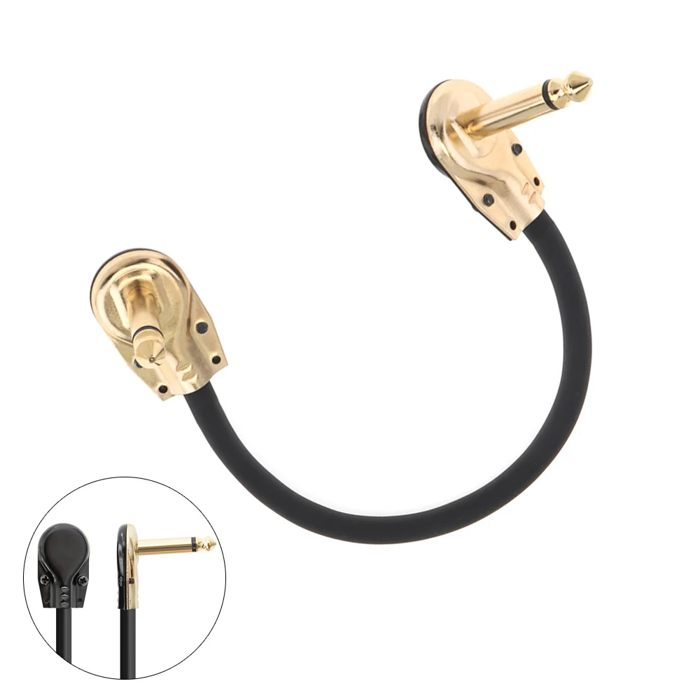 15 см/6 дюймов прочный гитарная педаль эффектов инструмент Соединительные кабели