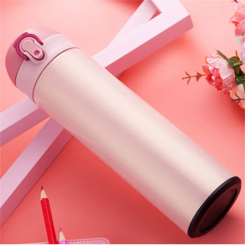 500 мл Термос Бутылка Для Воды Из Нержавеющей Стали Портативная Изолированная