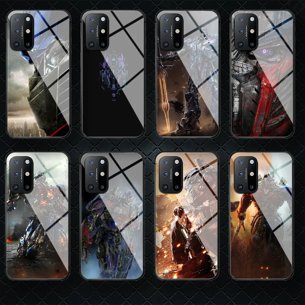 

Optimus Prime’s Tempered Glass Phone Case Cover For Oneplus Oppo Realme A53 Find X 2 3 5 6 7 8 9 T Pro Nord Gt Neo Painting