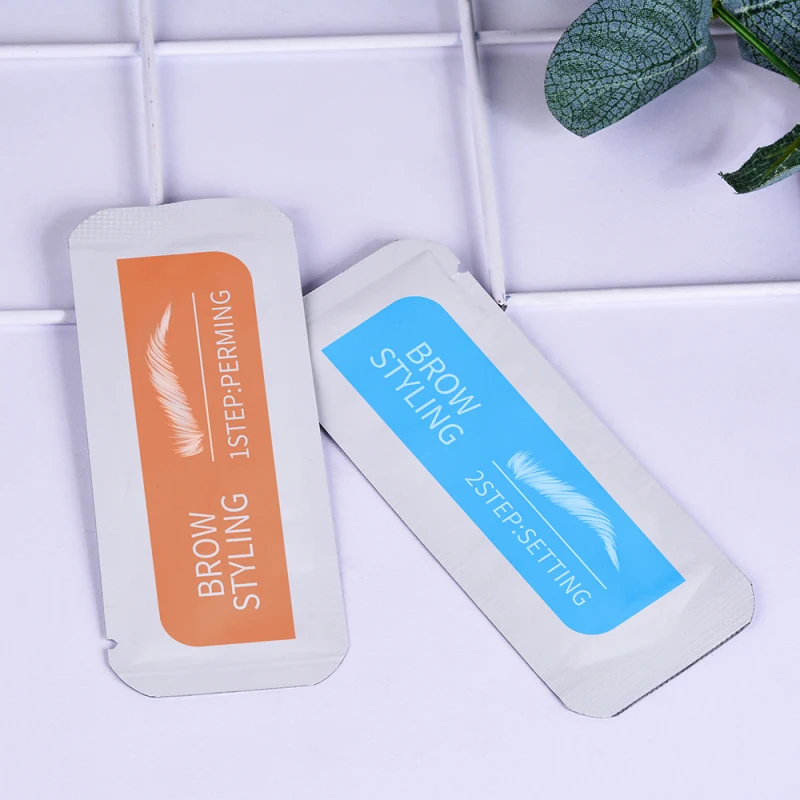 1 шт. фиксированная кератиновая маска для бровей с горячими зубчиками стойкая