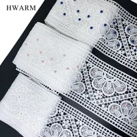 5yard 11 3cm african lace fabric ribbon diy wedding sewing trim skirt clothes dress accessories pillow curtains bar code craft