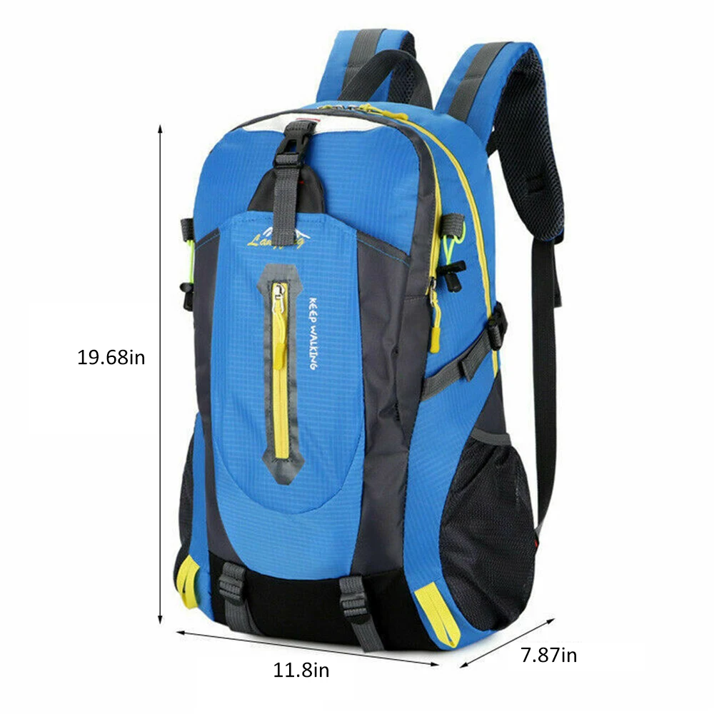 

40L Large Waterproof Backpack Hiking Cycling Climbing Bags Travel Outdoor Bags Men Women Anti Theft Sports Bag Camping