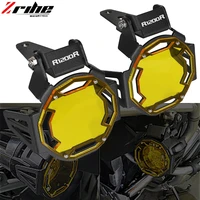 new aluminum motorcycle flipable fog light protector guard lamp cover for bmw r1200r r 1200r 2006 2014 2015 2016 2017 2018