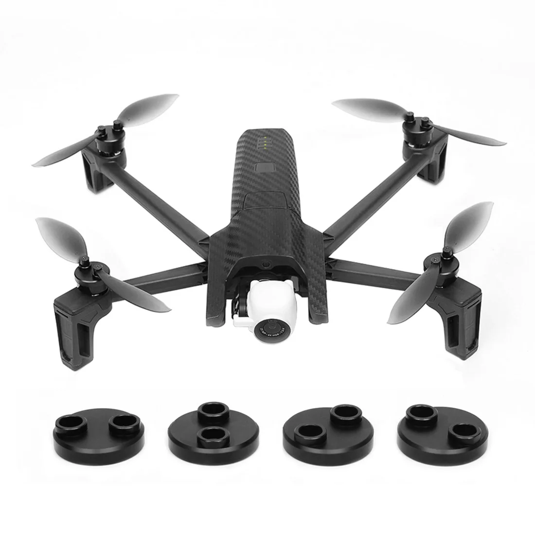 4 шт. алюминиевый сплав защита двигателя Защитный чехол пылезащитный