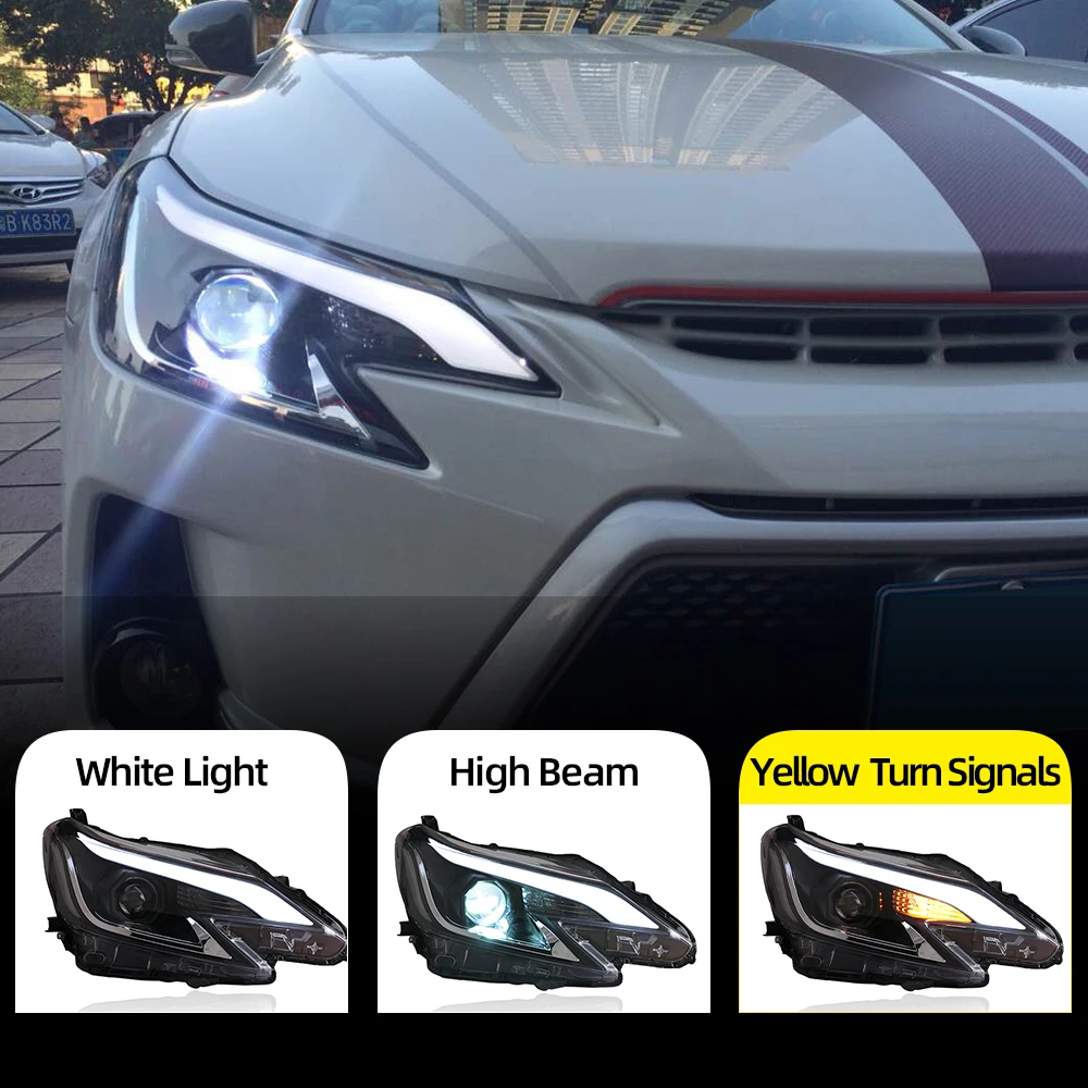 Автомобильный Стайлинг для Toyota Reiz светодиодный фары 2013 2014 2015 Новинка 2016 Mark X