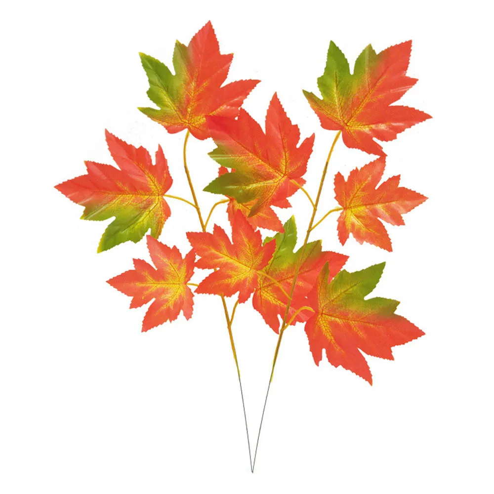 1 шт. Искусственные Шелковые кленовые листья для дома украшения свадебной