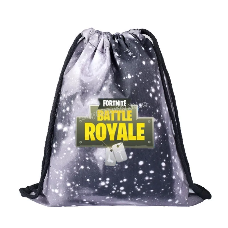 Крепость ночь Fortnites сумка-кисет Звездное рюкзак холст школьный Открытый Отдых