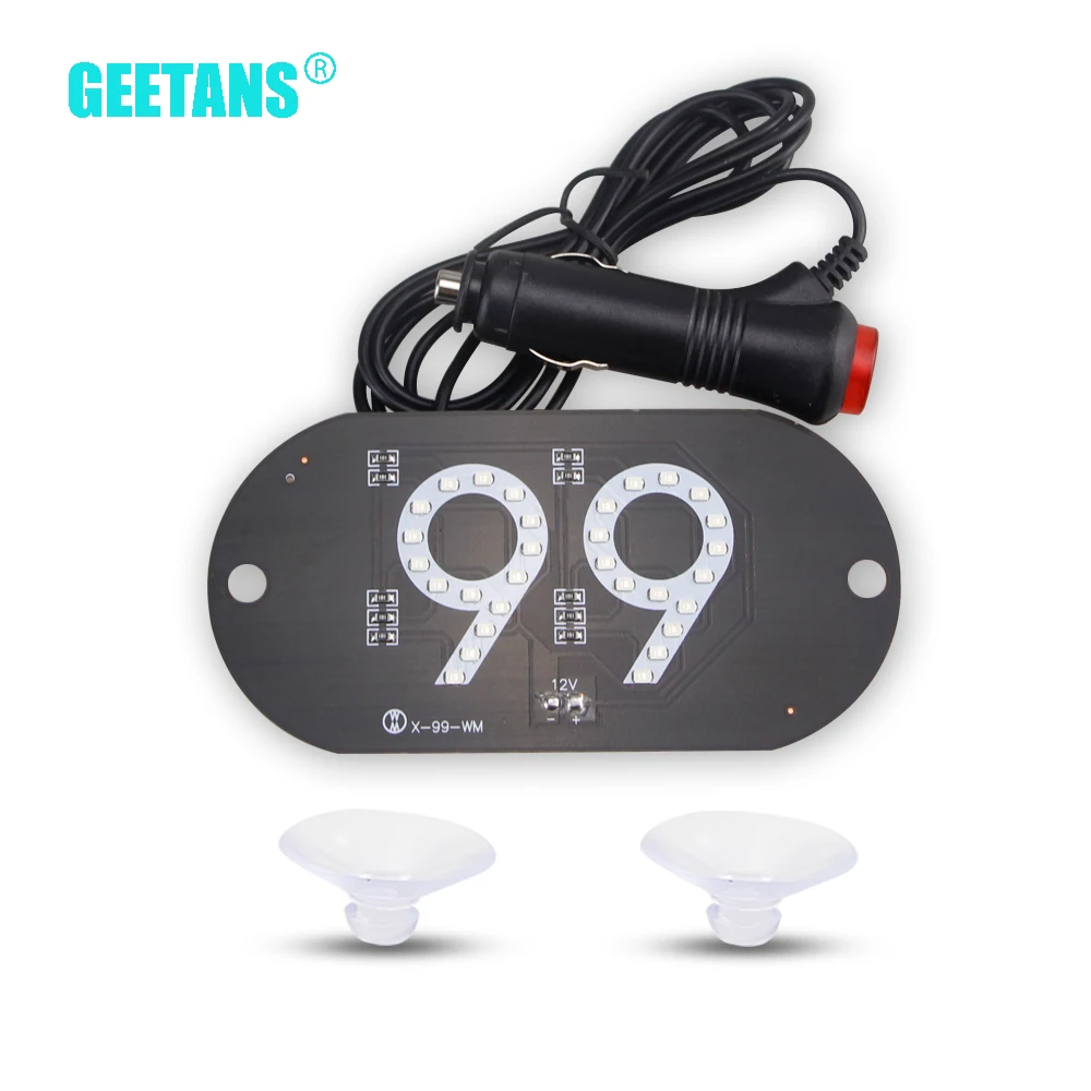Geetans 1 шт. 99pop такси светодиодный Авто Blub лобовое стекло автомобиля кабина