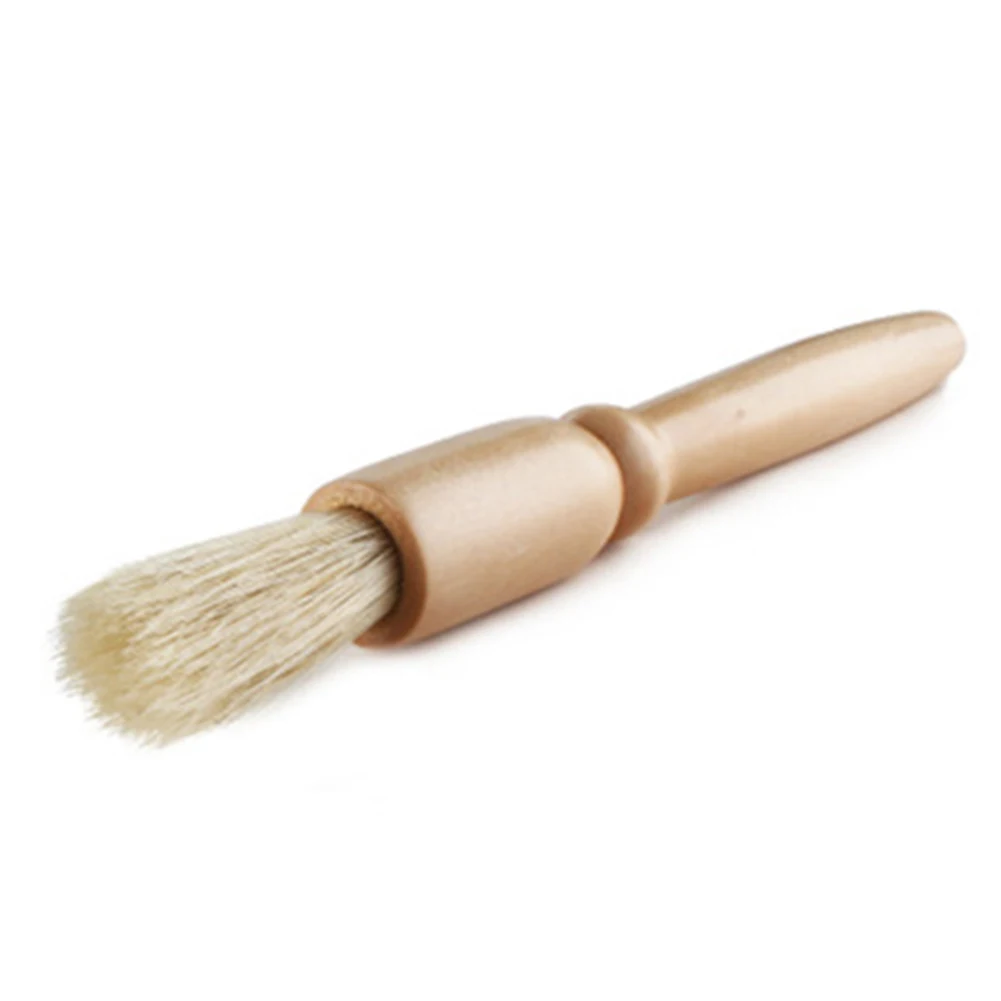 1 шт. щётка для кофе с натуральной щетиной и деревянной ручкой|Щетки зачистки| |