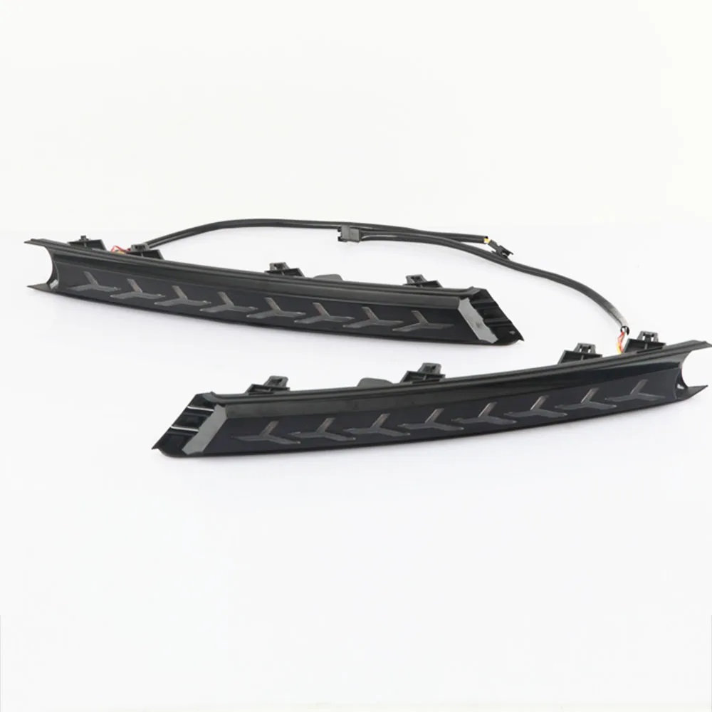 Автомобильная проблесковая 2 шт. DRL 12V Светодиодный дневной светильник