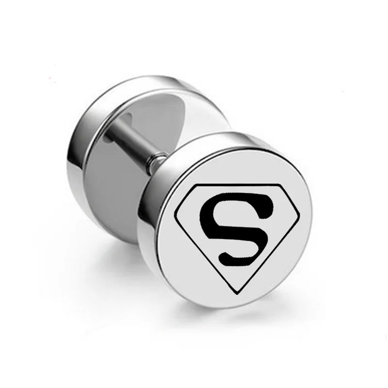 Серьги женские из нержавеющей стали черные серьги подарки для мужчин и женщин