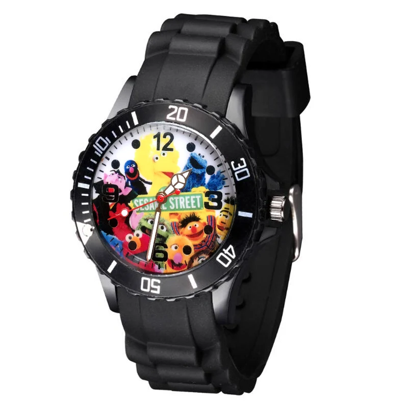 

Children's Cute Cartoon Style Women Student Boy Girl Silicone Strap Quartz Wrist Watches JE23