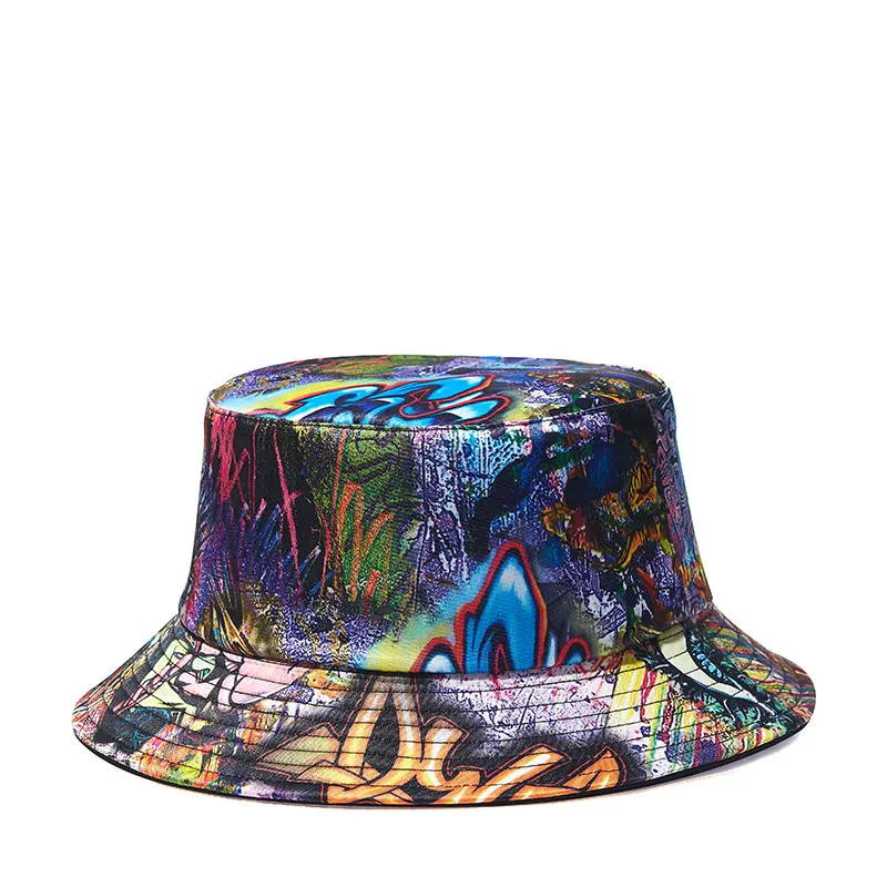 

Graffiti Printing Fisherman Hat Beach Cap Shade Fisherman Hat
