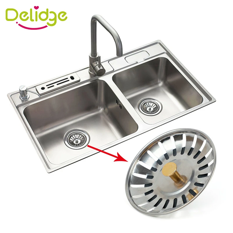 Принадлежности для столовой и кухни сливные фильтры из нержавеющей стали пробка