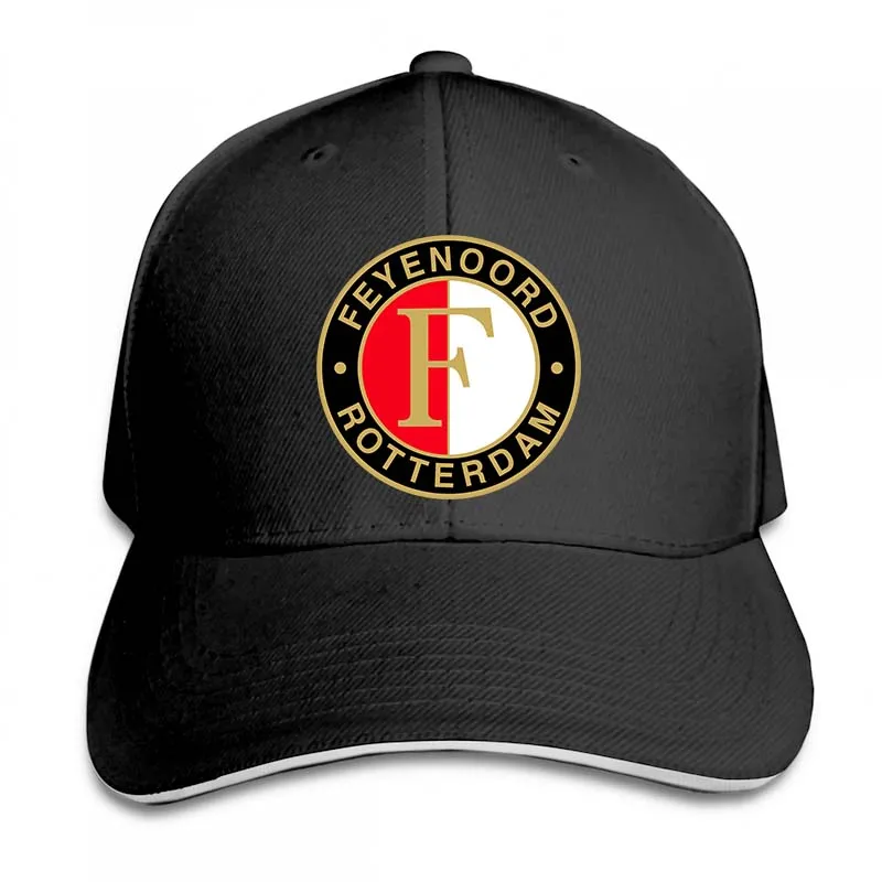 Feyenoord Rotterdam(1908) бейсболка с логотипом для мужчин и женщин, кепки для водителя грузовика, модная Регулируемая Кепка - Цвет: 2-Black