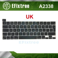 2020 year new laptop a2338 uk layout keycaps for macbook pro retina 13 m1 a2338 keys key cap keyboard repair emc 3578 2020 yea