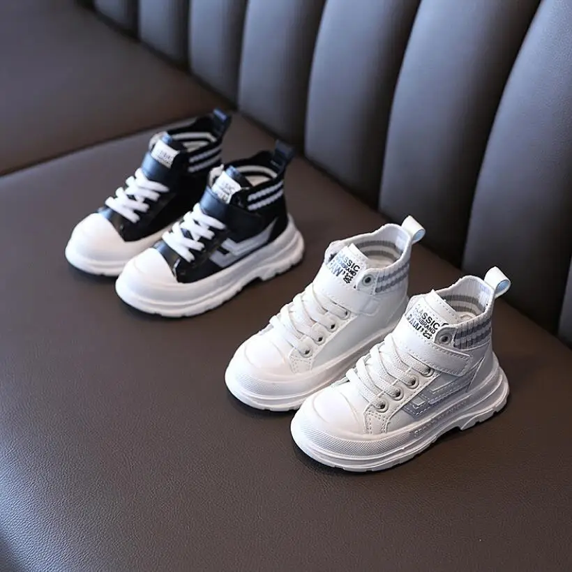 

Children Short Boots Girls 2021 Spring Fashion Children Snow Boots Autumn Winter Princess Boys Sport Shoes Child Sneakers