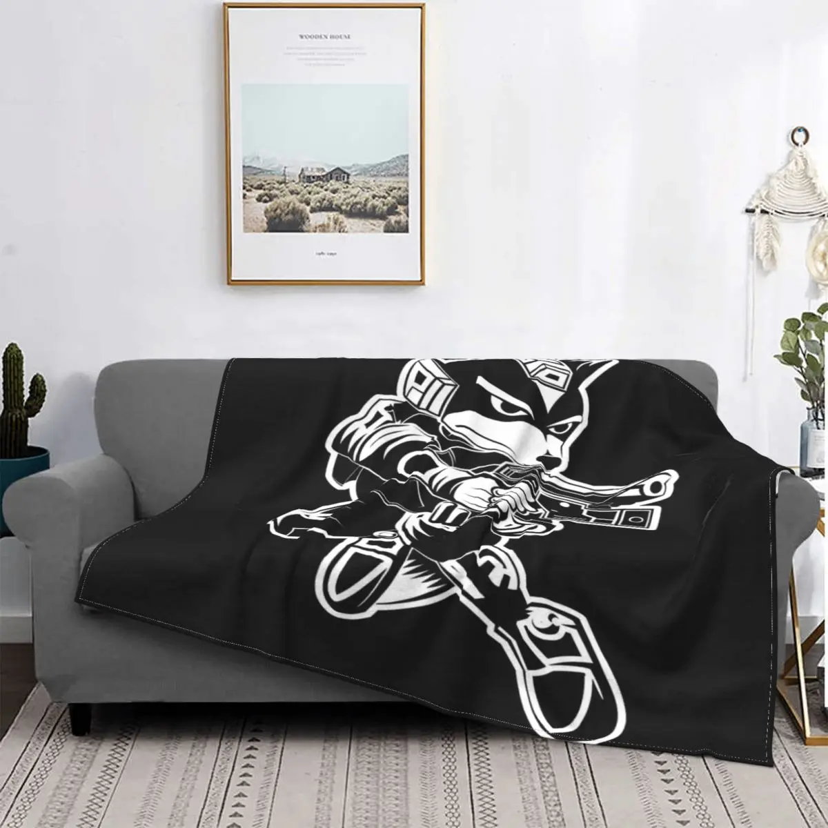 

Fox Mccloud-2 Manta a cuadros para cama, cubrecмасс, colcha de Пикник