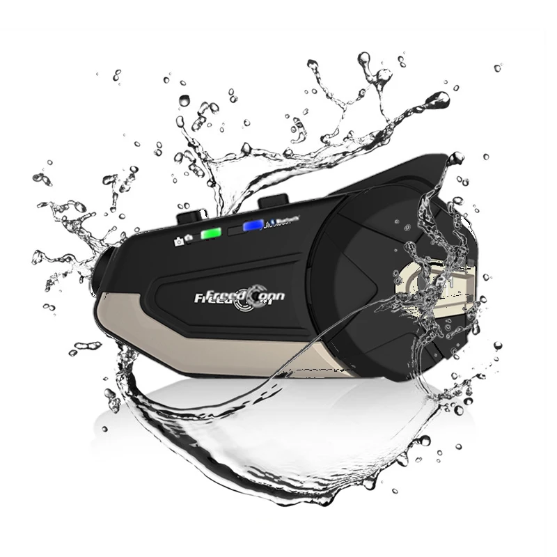 Bluetooth-гарнитура FREEDCONN R1 для мотоцикла беспроводная HD-камера Wi-Fi BT 4 1 - купить по