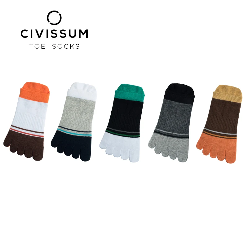 

CIVISSUM 3 pairs Men Cotton Socks Point CS-0044