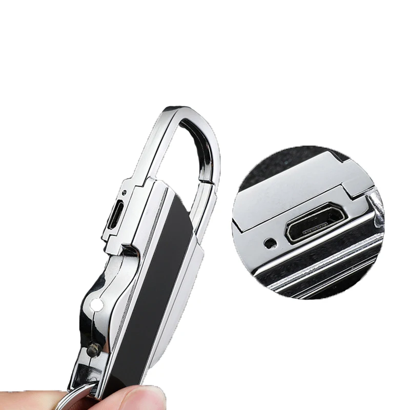Usb-брелок Электронная зажигалка классический карманный мини легкий складной для активных занятий инструмент Аксессуары для сигарет зажигалки