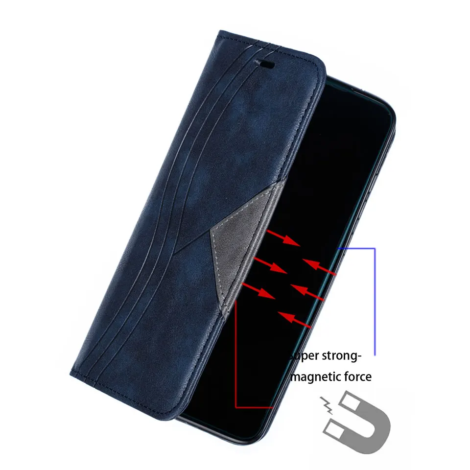 Роскошный кожаный чехол-книжка для Xio mi Red Note 8 7 6 Pro 8A K20 бумажник с подставкой карт