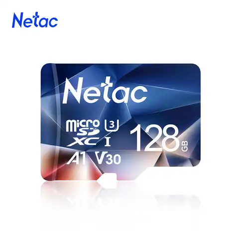 Карта памяти Netac 32 ГБ, 64 ГБ, 128 ГБ, 256 ГБ, 512 ГБ, класс 10, карта Micro SD, TF-карта, мини SD-карта для телефона