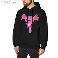 coral axolotl hoodie sweatshirts harajuku creativity streetwear hoodies