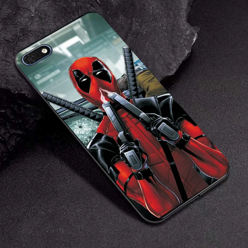 TPUBLK622 Чехол Marvel Hero для huawei Y5 Prime, мягкий черный ТПУ чехол для huawei Y5 Prime Y5 Y5 Lite Y6 Y7 Prime чехол - Цвет: TPUBLK622