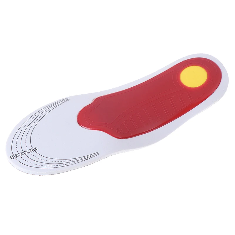 

1Pair Foot Care Fasciitis Relief Insoles Orthotic Insole Arch Support Flat Feet Insert Women Men Comfortable Insoles