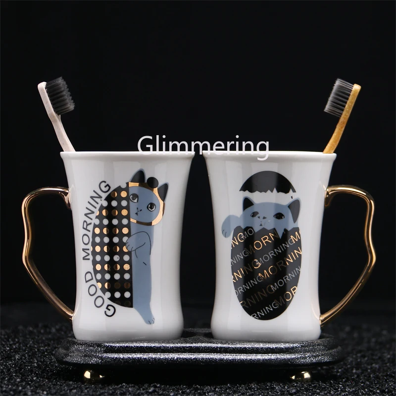 Домашний креативный Европейский керамический набор для мытья ванной комнаты