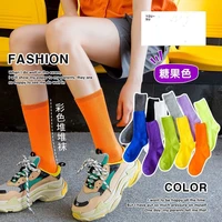 know dream medium barrel sock mens korean style funny socks set socks women dresses long socks with print school socks