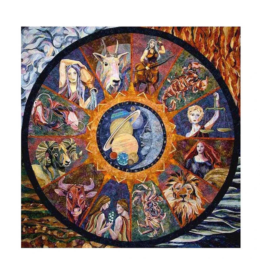 

5D Diamond Embroidery 12 Chinese Zodiac Diamond Hobby Cross Stitch Diamond Painting Full Square Round Drill Decor Art