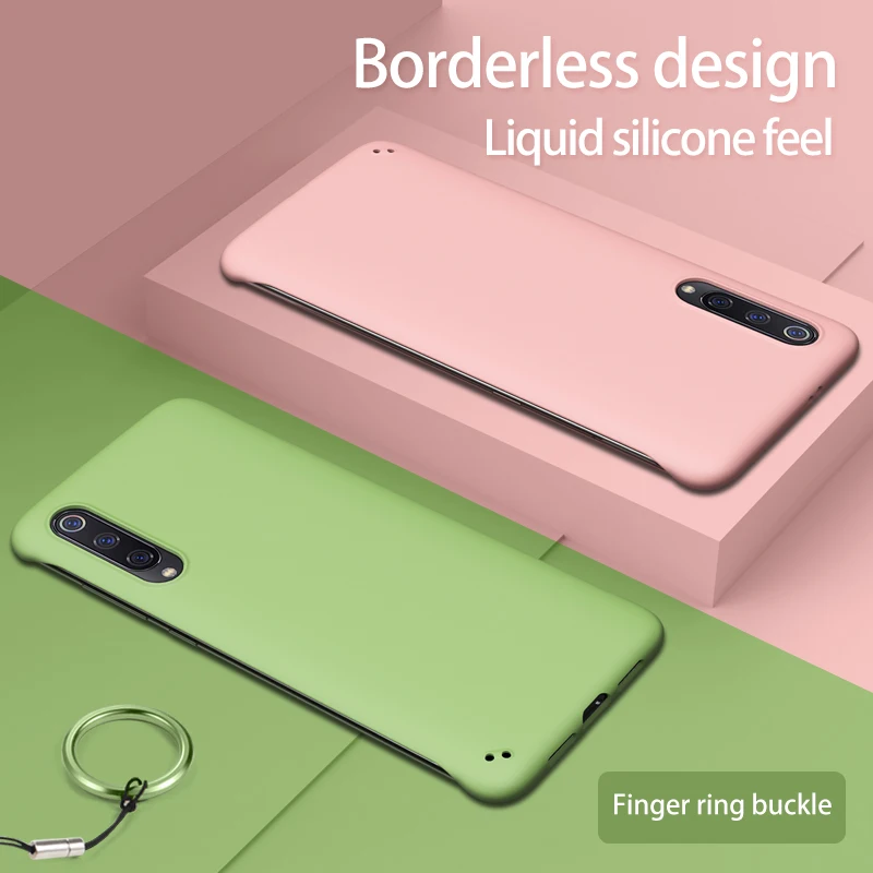Lovebay Тонкий Жесткий ПК безрамный чехол для телефона Xiaomi Mi 9 SE твердый матовый Redmi 8