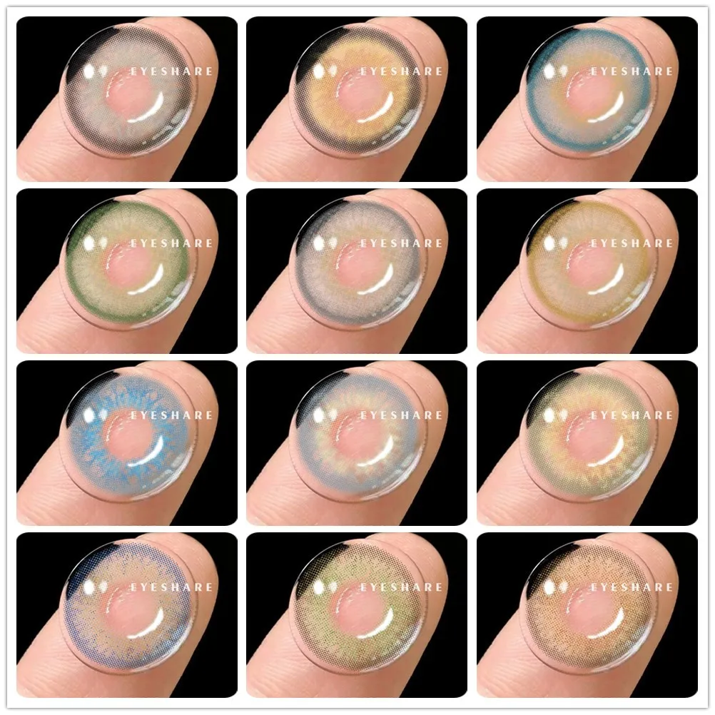 colored contact lenses 2pcs color lens eyes yearly colored contacts beauty eye contacts cosmetic lens contact lenses lentillas free global shipping