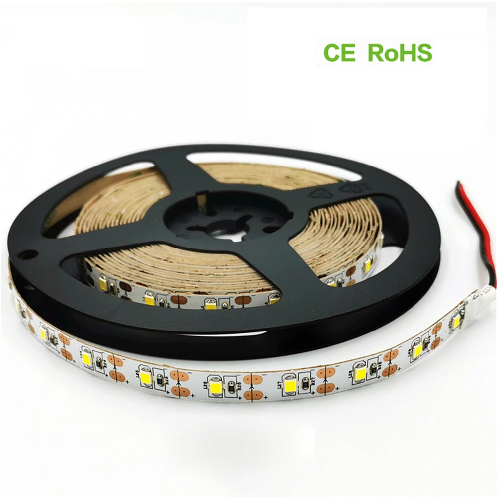 Светодиодная светильник RGB 5 м/10 м в рулоне 60 светодиодов/м SMD 2835 12 В постоянного