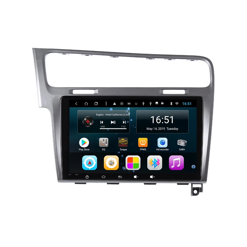 Автомагнитола с HD-разрешением 1024*600 HD дисплеем разрешением 10 1*8 1 USB для Golf 7 MK7 GTR