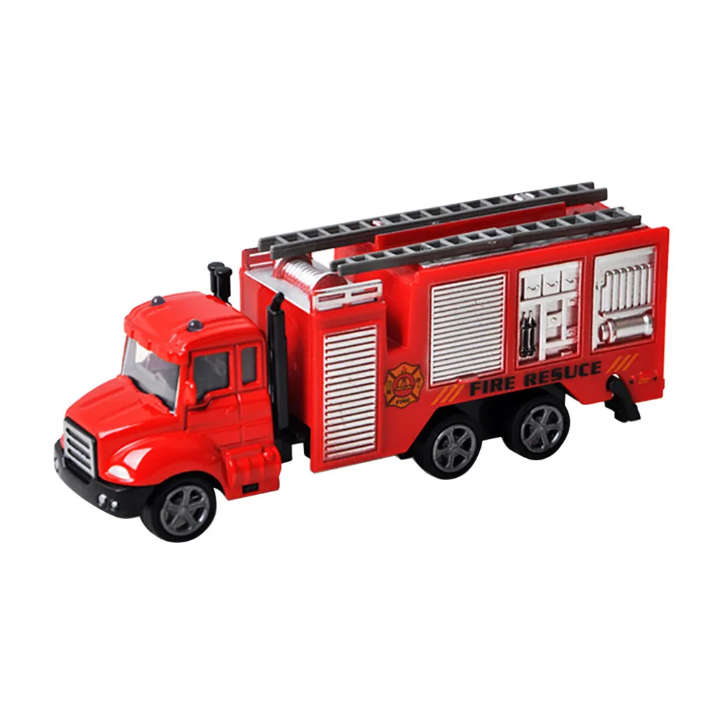 1:64 Инженерная игрушечная машинка из сплава горный автомобиль грузовик детский
