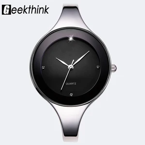 Часы GEEKTHINK женские, кварцевые, из нержавеющей стали